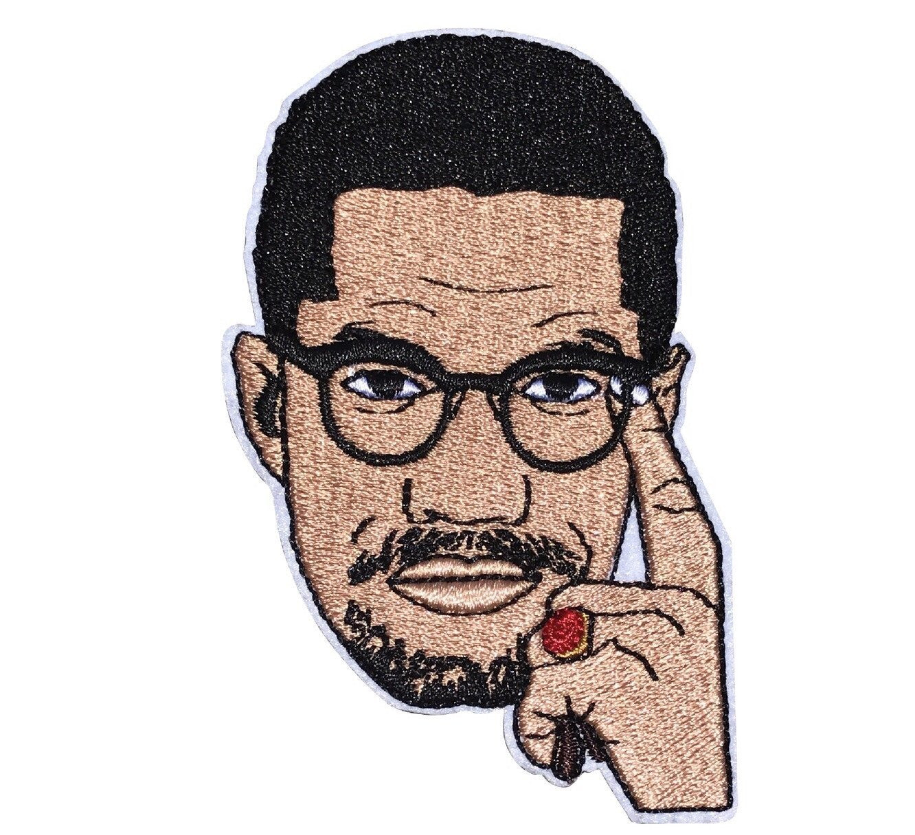 Malcolm X lapel pin