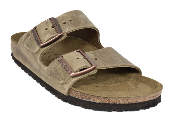 BIRKENSTOCK - ARIZONA - NARROW - OILED LEATHER – Grundy's Shoes