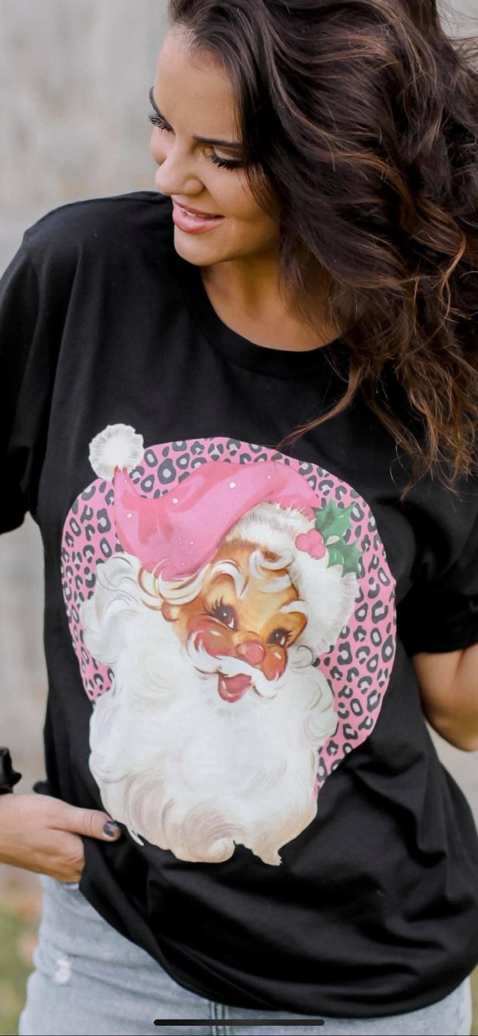 Blush Santa Tee (long sleeve)