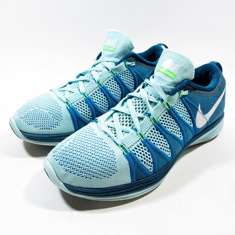 nike flyknit lunar 1 azul