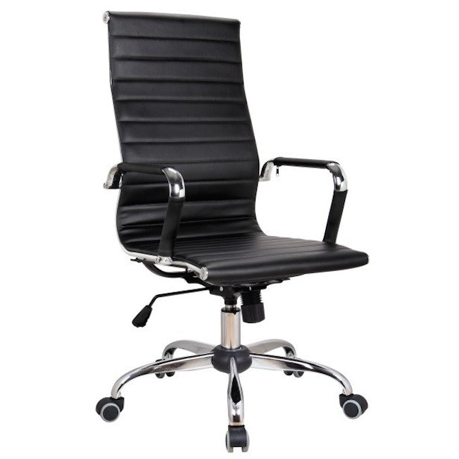 black office chair