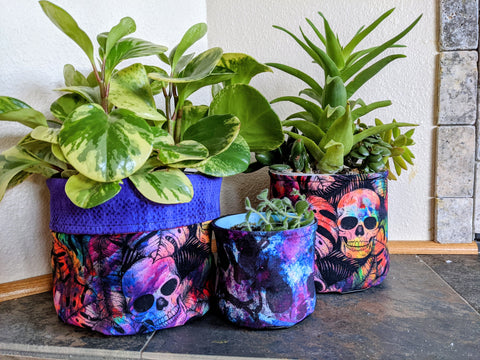 How To Make A Woolly Plant Pot Cover
