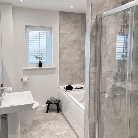 Keep bathroom styling sleek and simple, with comfort and practicality your top considerations.