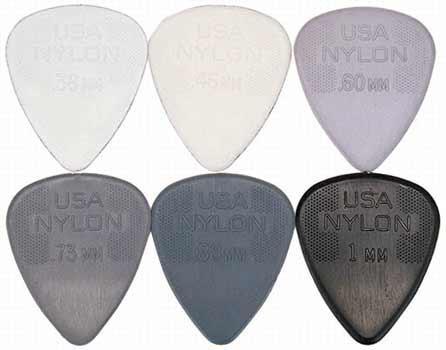 jim dunlop nylon picks