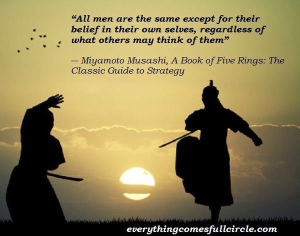 THE BOOK OF FIVE RINGS by Miyamoto Musashi – Author Supply Co.