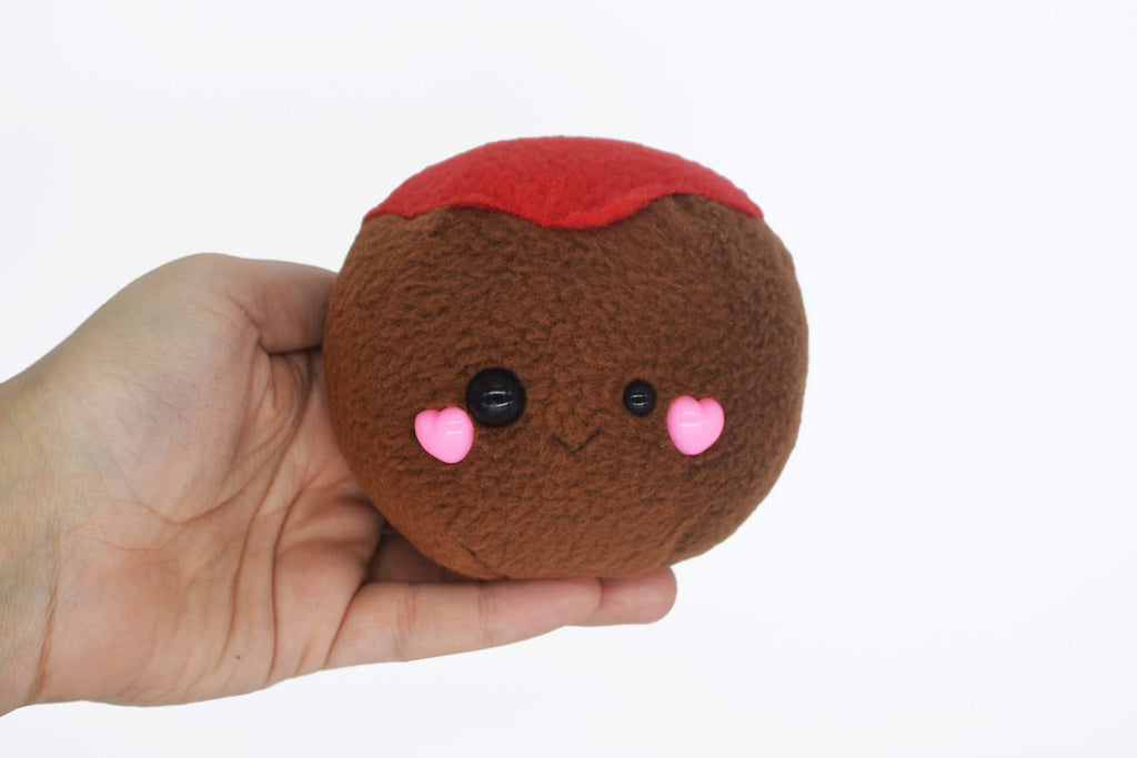 meatball plush toy