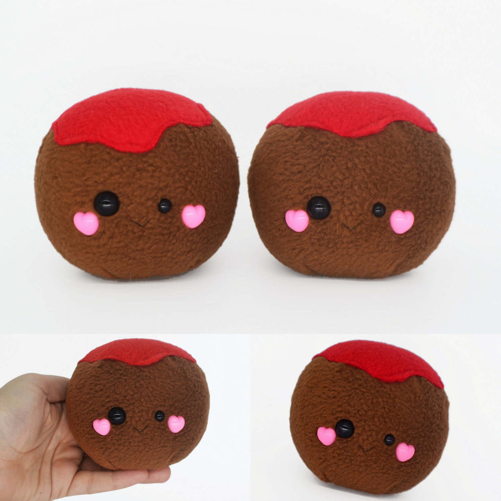 meatball plush toy