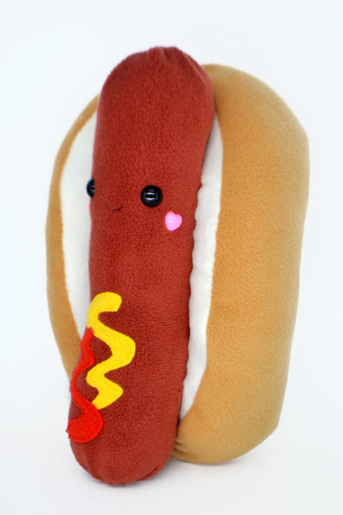 hot dog plush toy