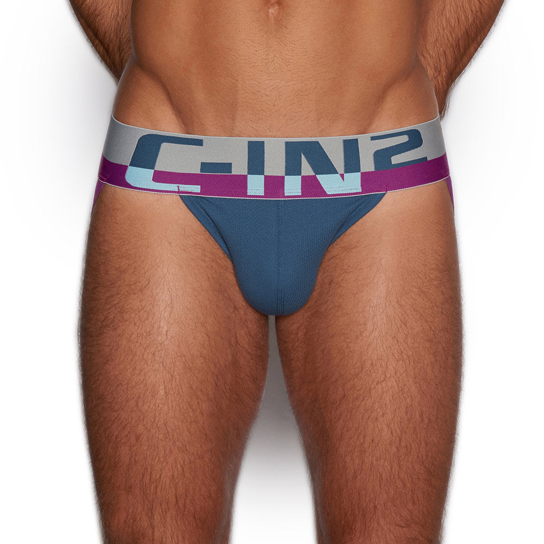 Mesh Sport Brief Nando Navy