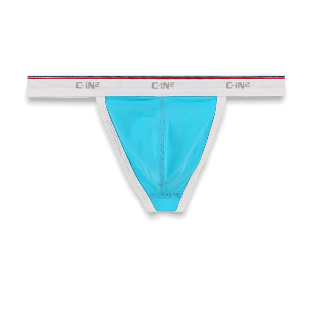 Throwback Fly Front Brief Braxton Blue