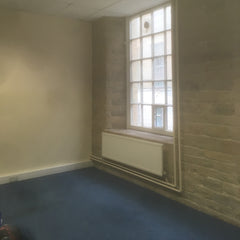 Empty office and no trace of millinery left
