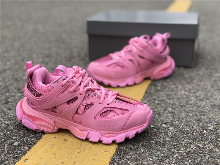 balenciaga track pink