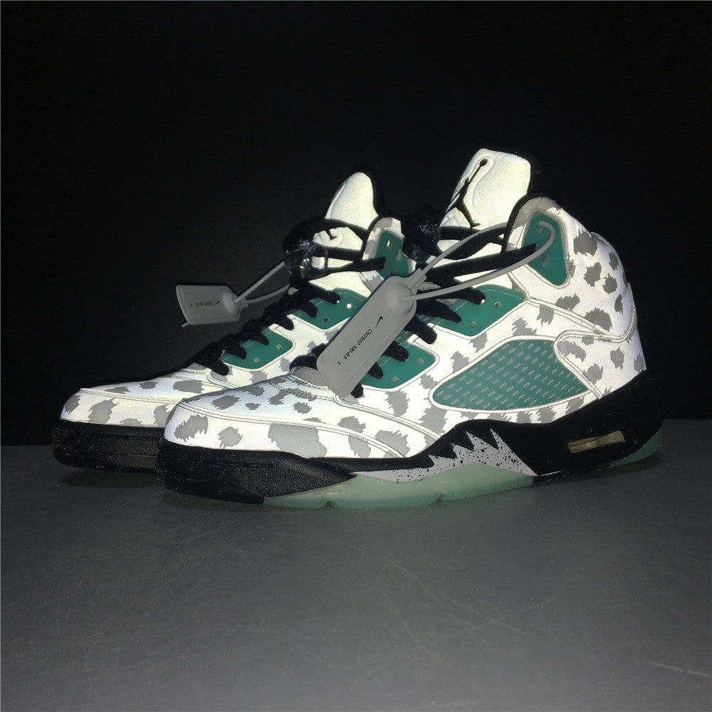 island green air jordan 5