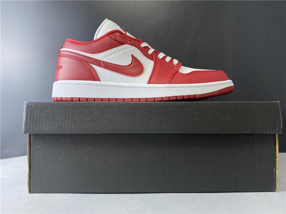 AJ 1 Low Gym Red White Shoes Sneakers