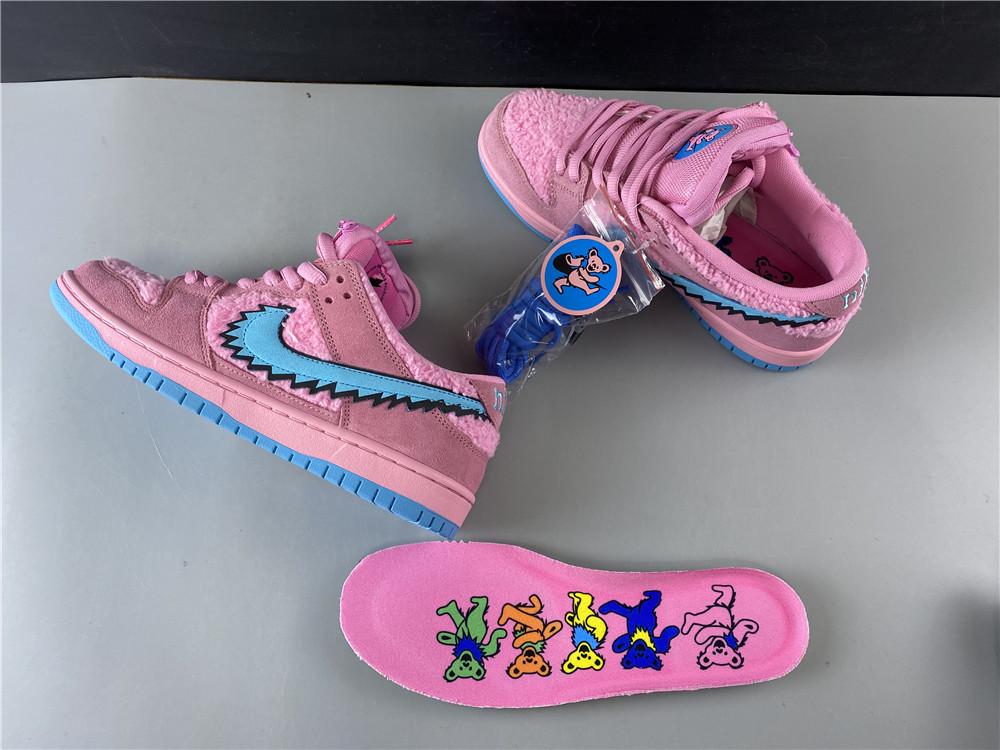 pink grateful dead dunk