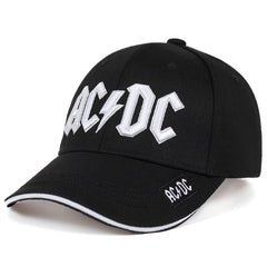 ACDC embroidery baseball cap