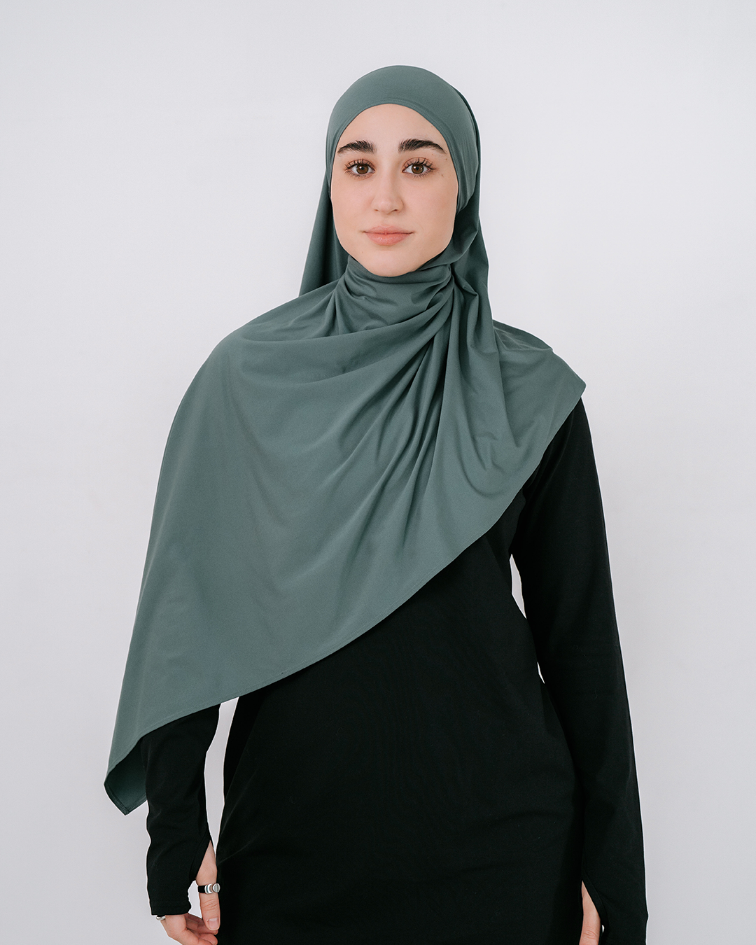 Hijab in Cargo Teal - view 3