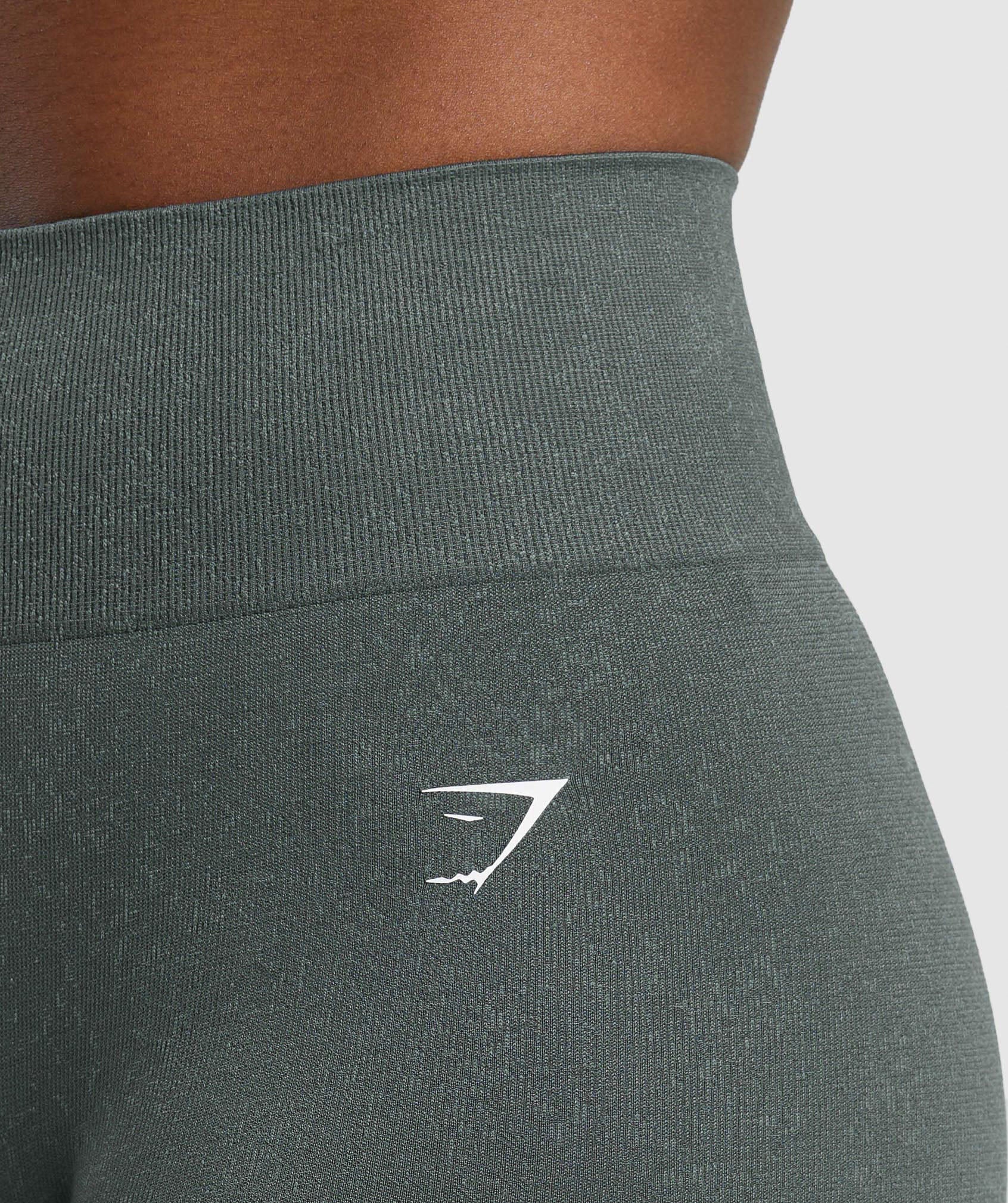 Adapt Fleck Seamless Shorts in Slate Teal/Cargo Teal - view 6
