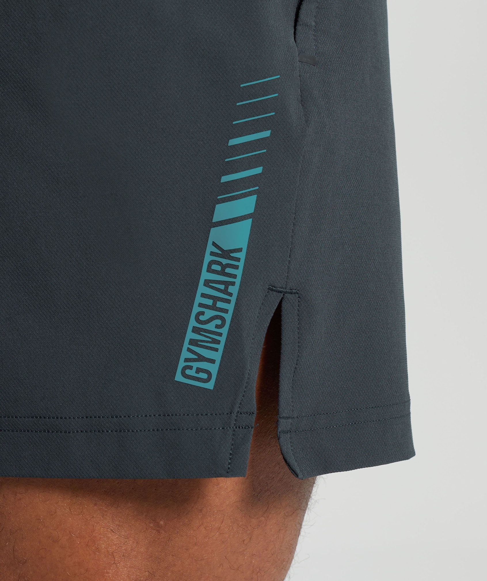 Apex 5" Hybrid Shorts in Darkest Teal - view 5