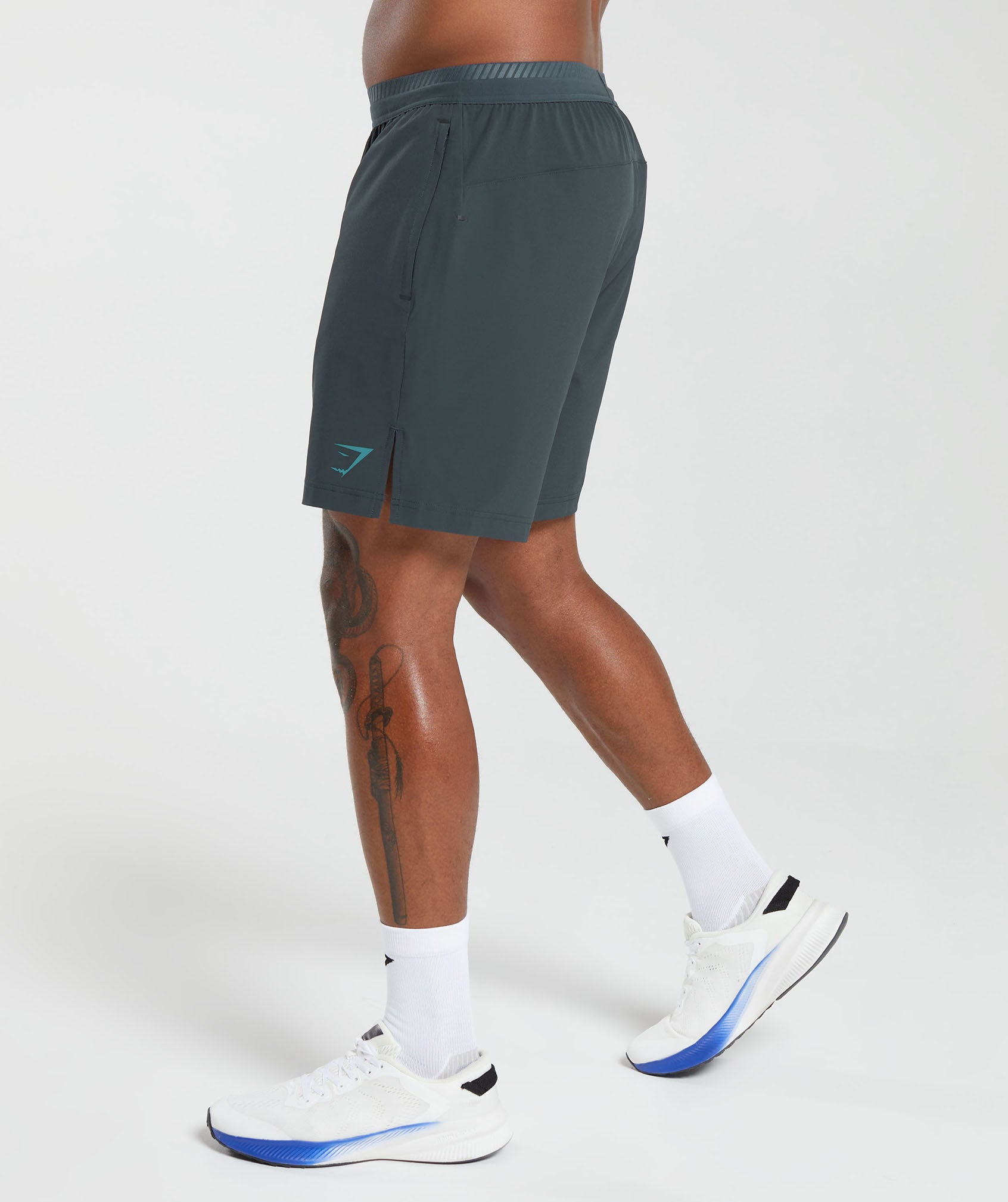 Apex 7" Hybrid Shorts in Darkest Teal - view 3