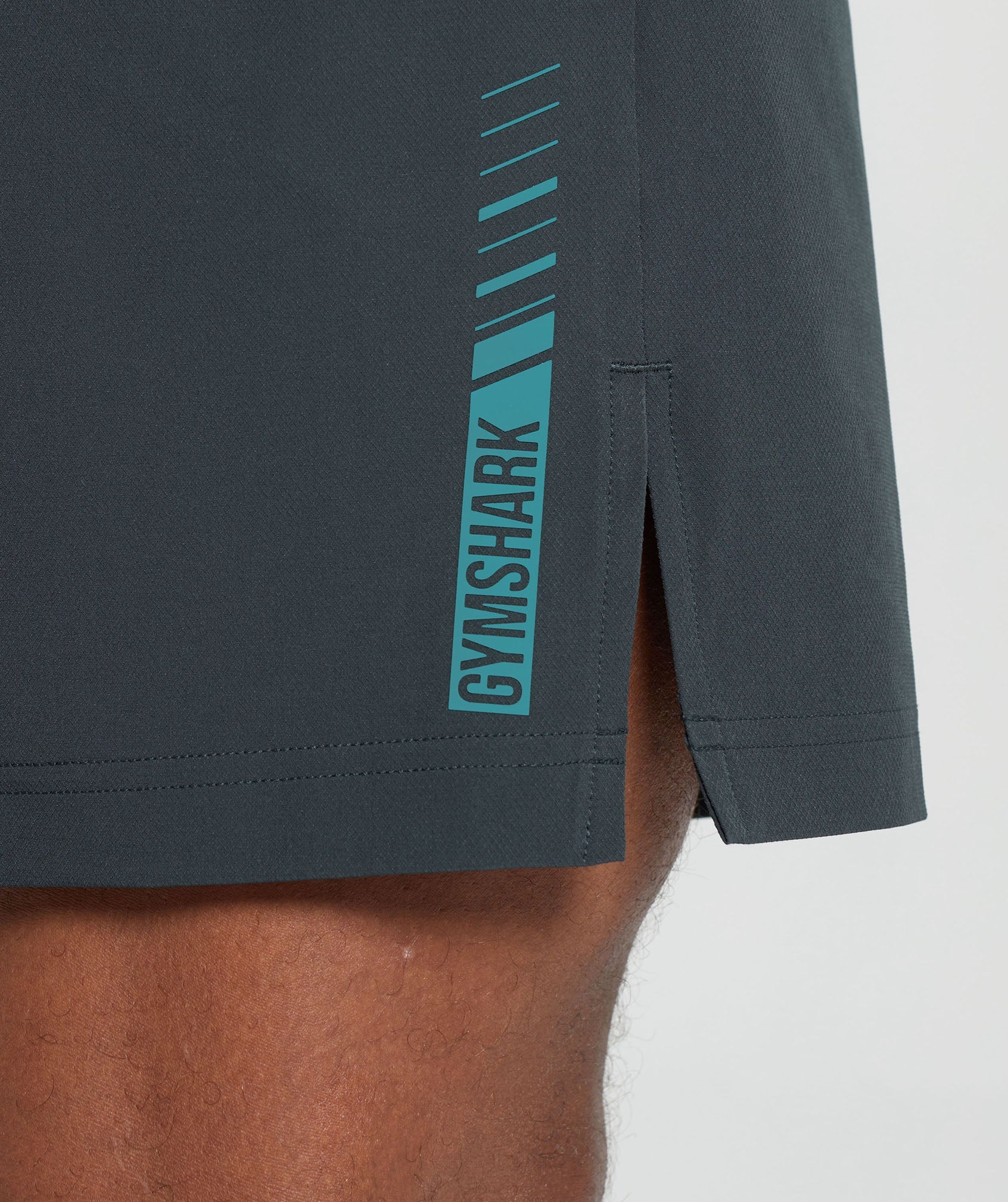 Apex 7" Hybrid Shorts in Darkest Teal - view 6