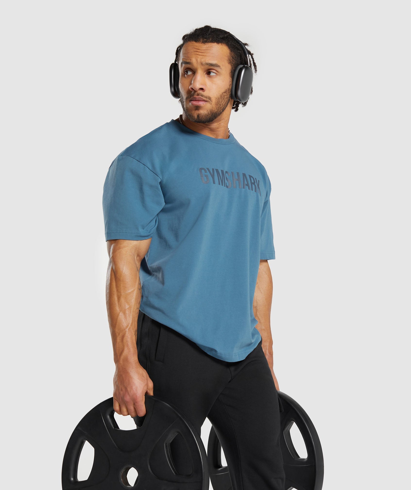 Gymshark Apollo Oversized T-Shirt - Black