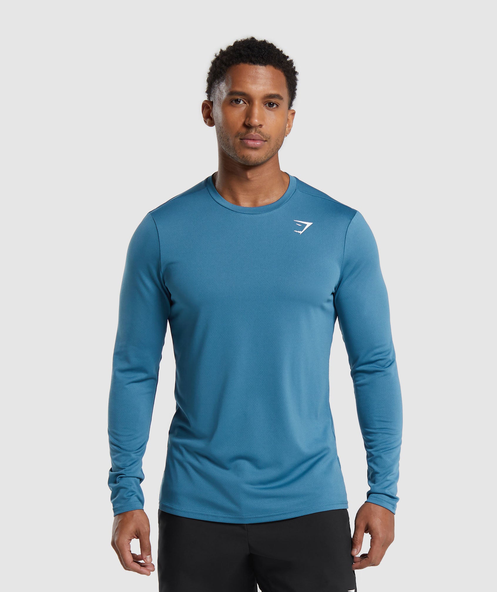 Arrival Long Sleeve T-Shirt in Utility Blue - view 1