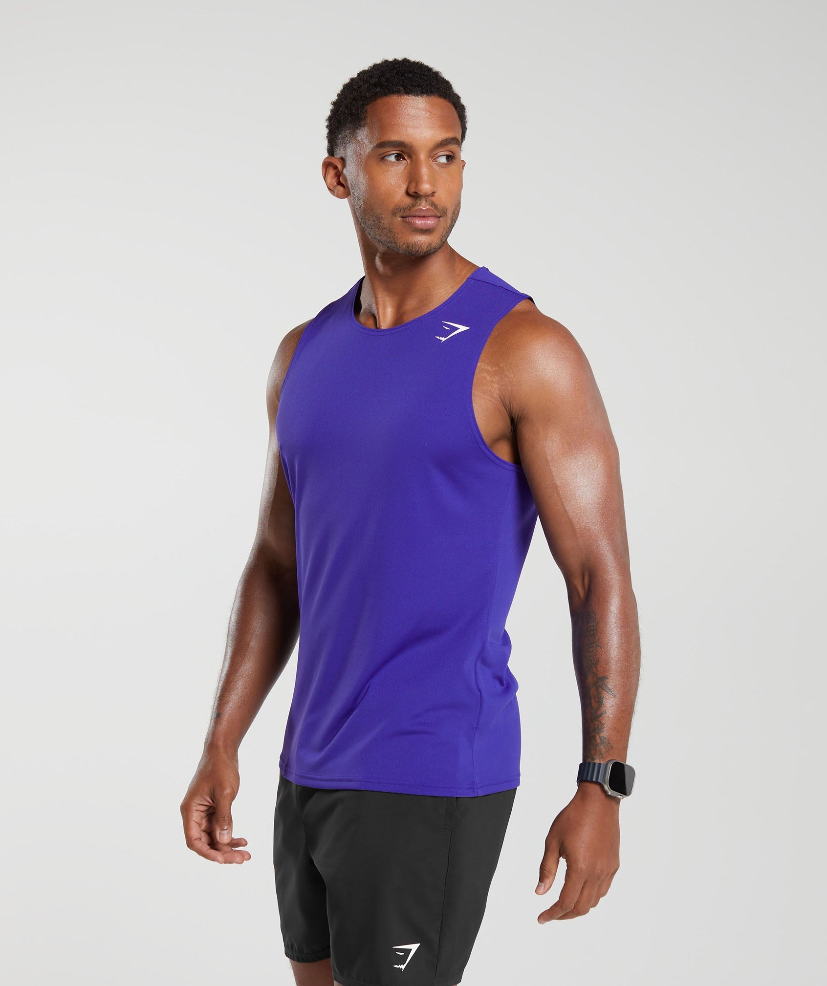 Arrival Tank in Cobalt Purple - view 3