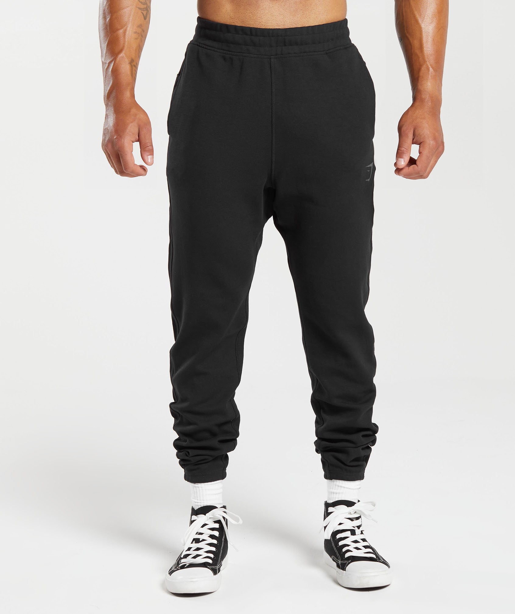 Bold Joggers in Black