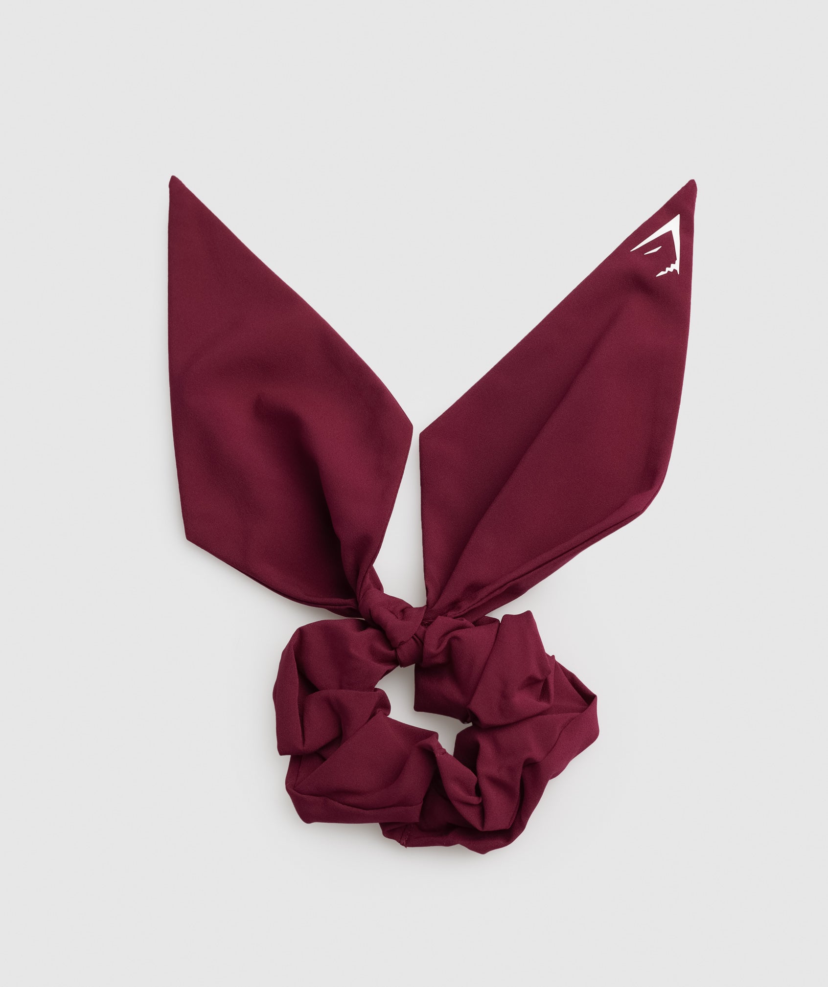 Bow Scrunchie in Plum Pink - view 1