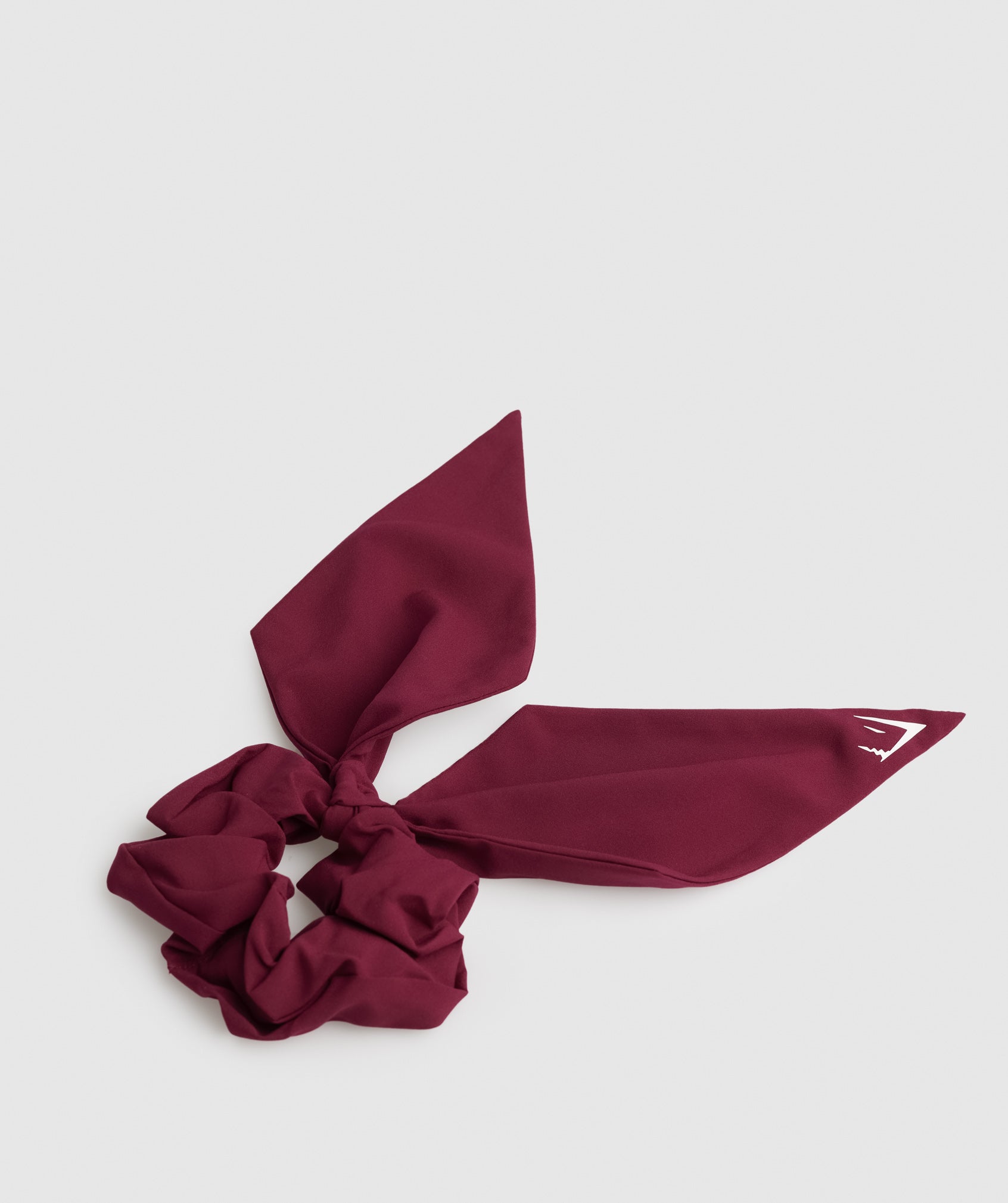Bow Scrunchie in Plum Pink - view 2