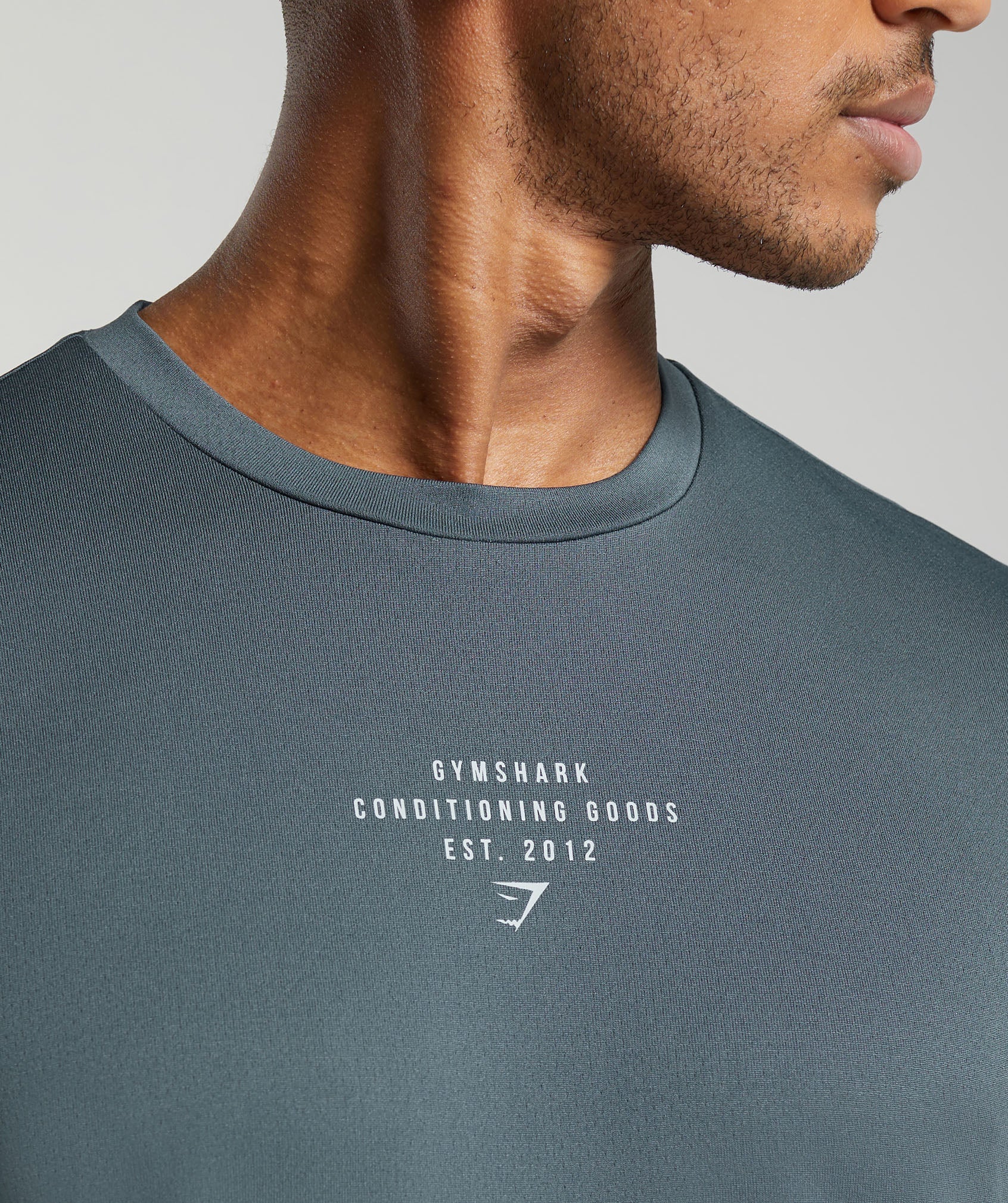 Conditioning Goods T-Shirt in Titanium Blue - view 5