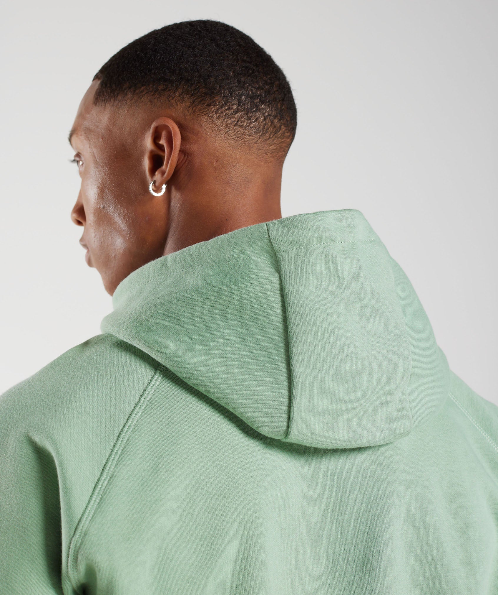 Crest Hoodie in Desert Sage Green