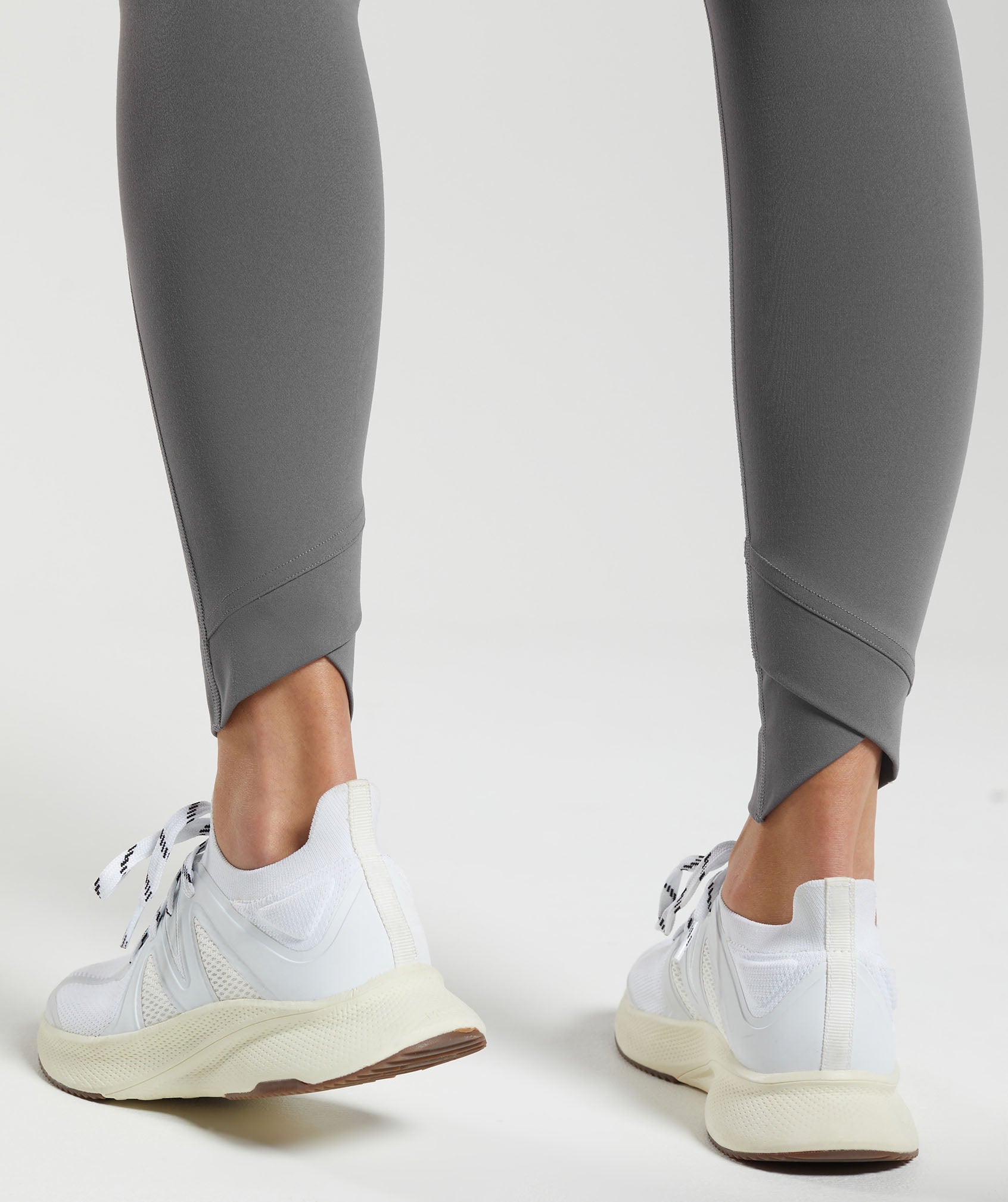 Gymshark Crossover Leggings - Brushed Grey