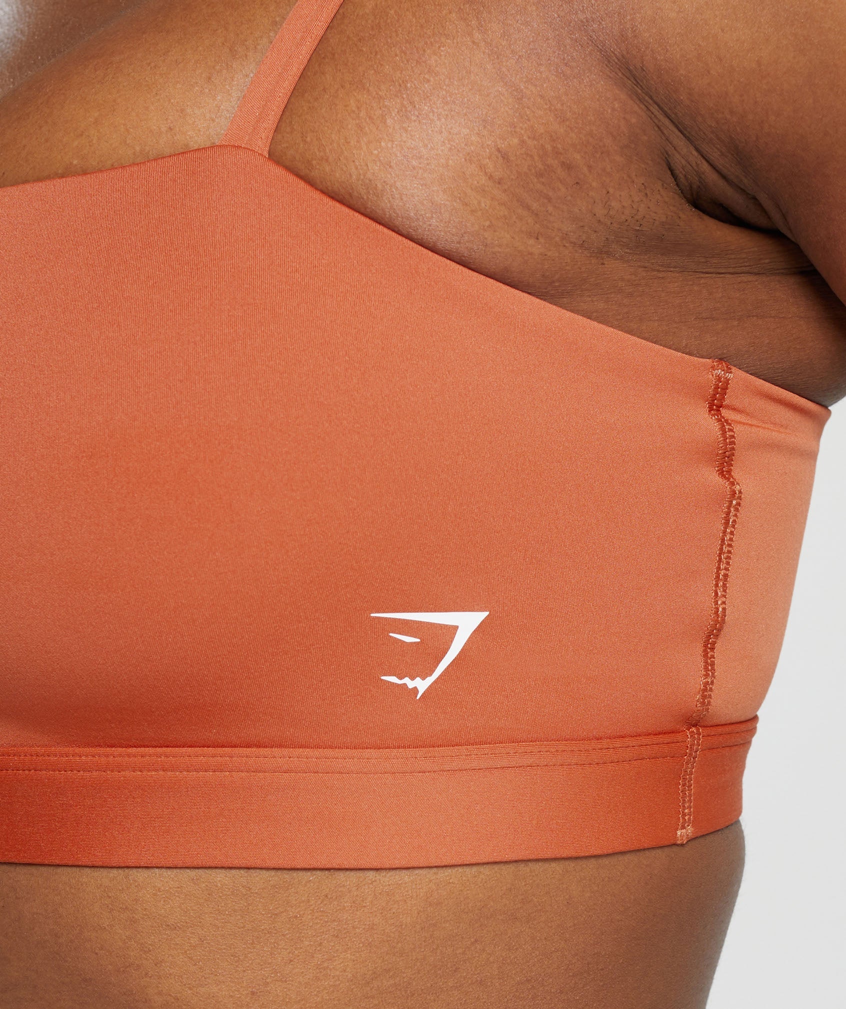 Cut Out Bandeau in Muted Orange - view 6
