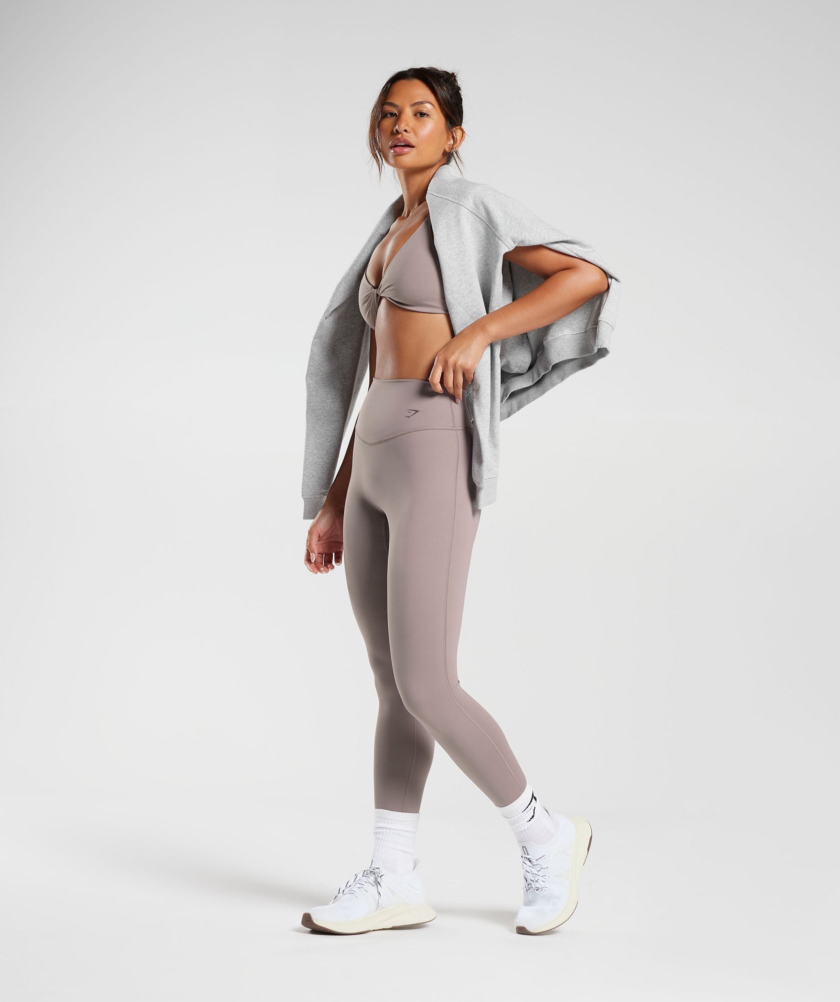 Elevate Leggings in Washed Mauve - view 4