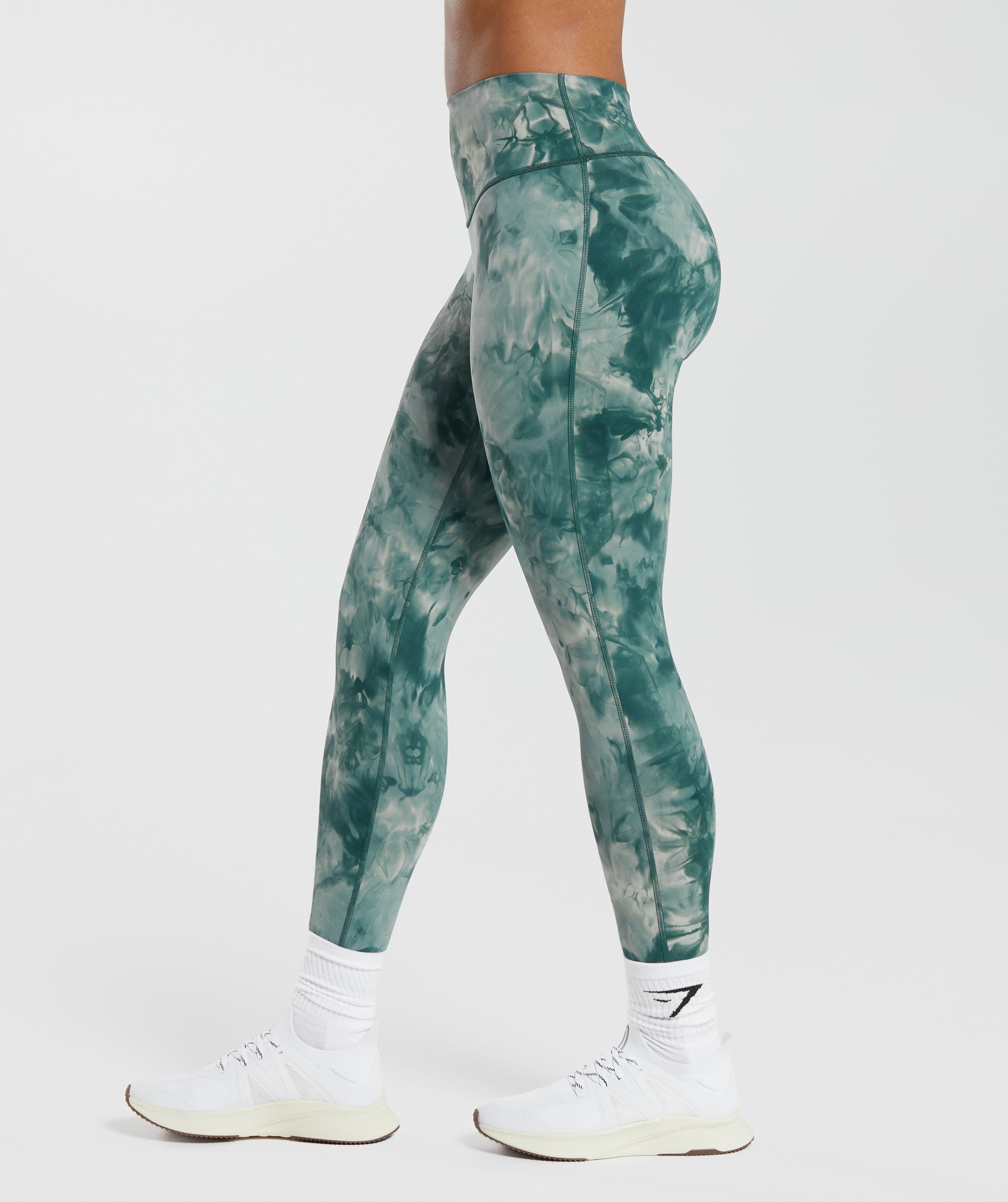 Gymshark Elevate Spray Dye Leggings - Grey