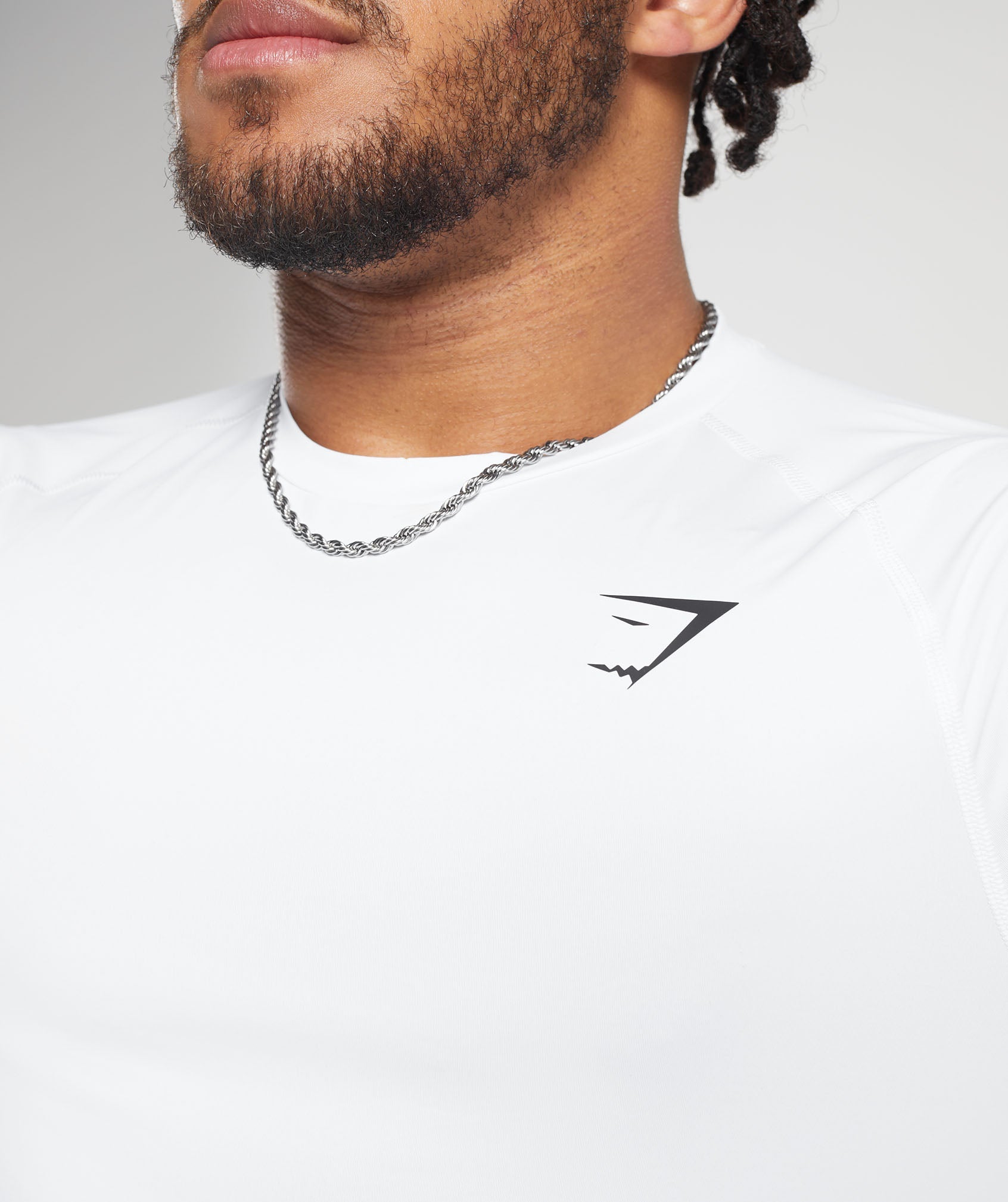 Element Baselayer Long Sleeve T-Shirt in White - view 5