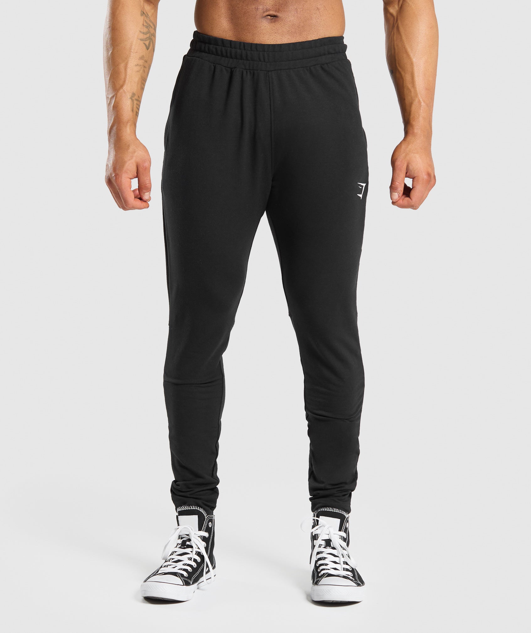 Essential Muscle Joggers in Black