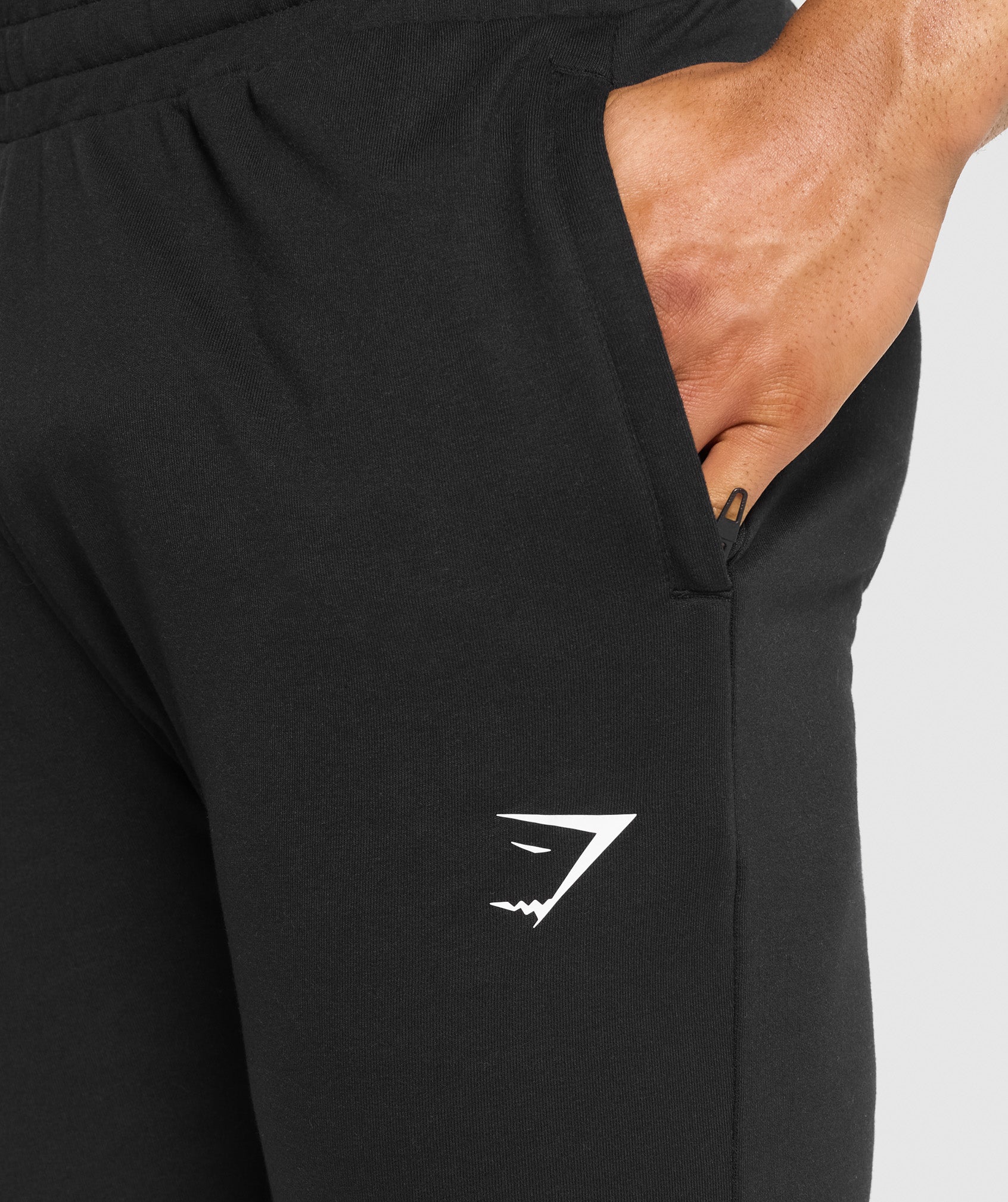Essential Muscle Joggers in Black - view 6