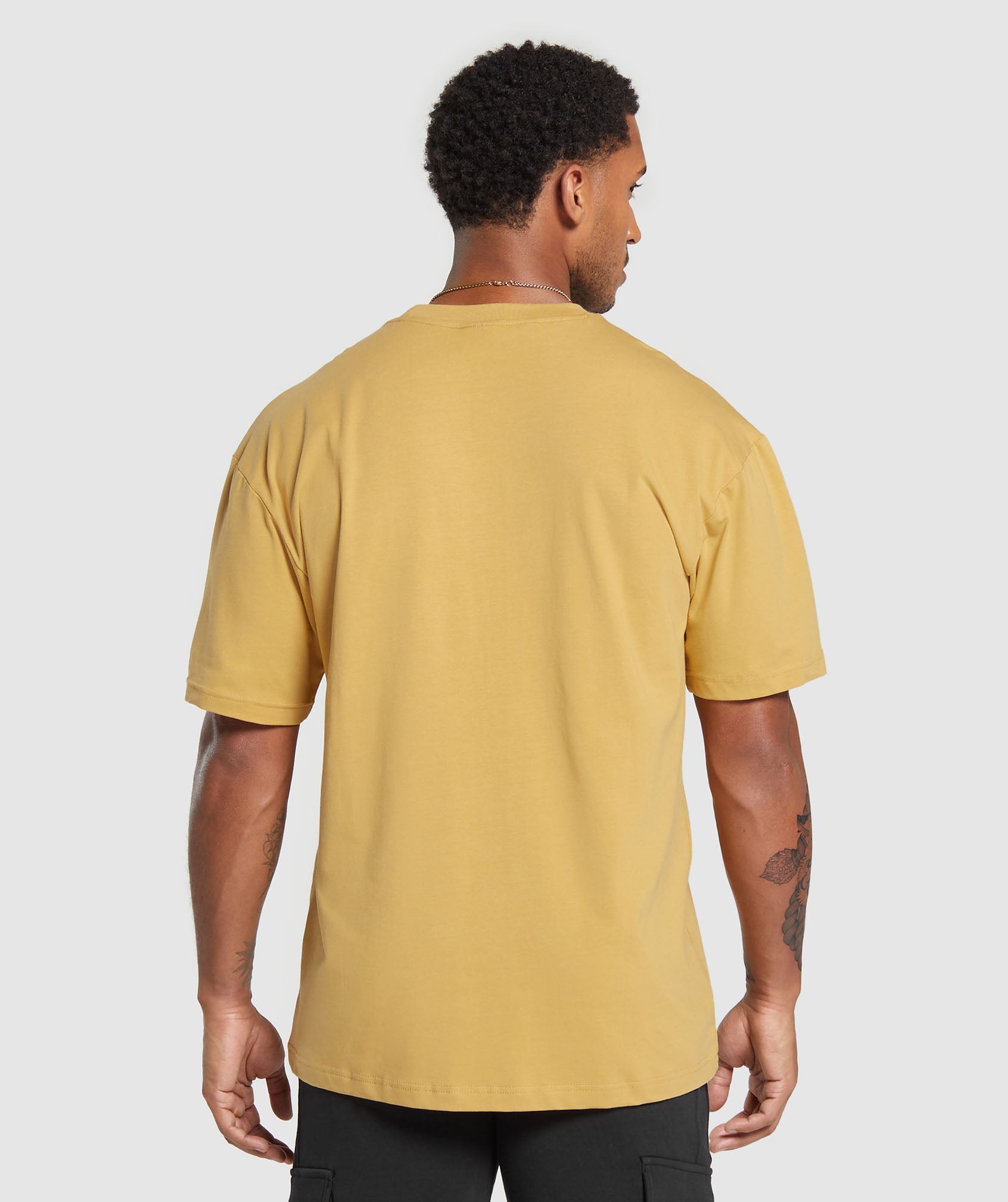 Essential Oversized T-Shirt in Rustic Yellow - view 2