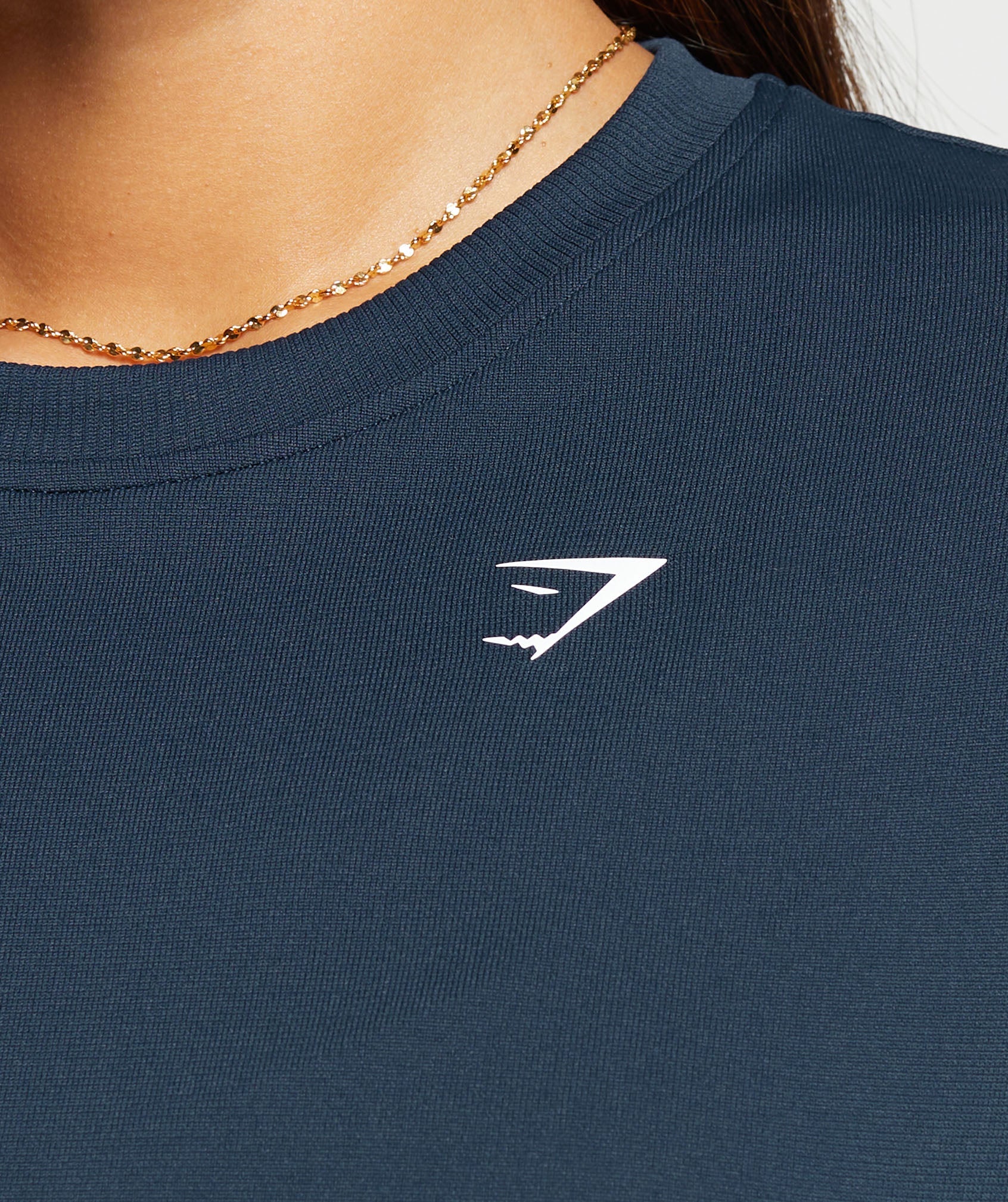 Everyday Seamless T-Shirt in Navy - view 5