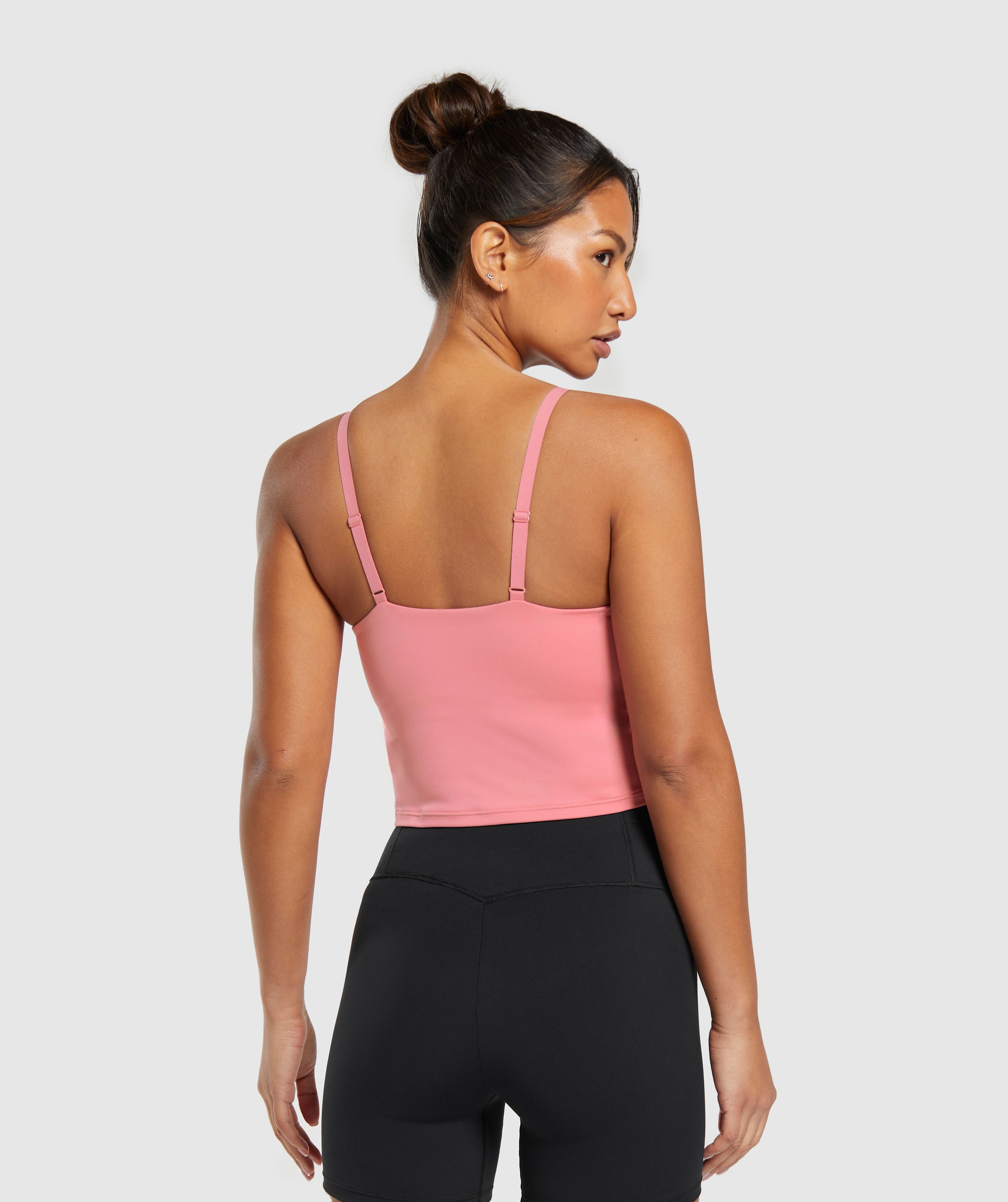 Everyday Shelf Cami Tank in Classic Pink - view 2