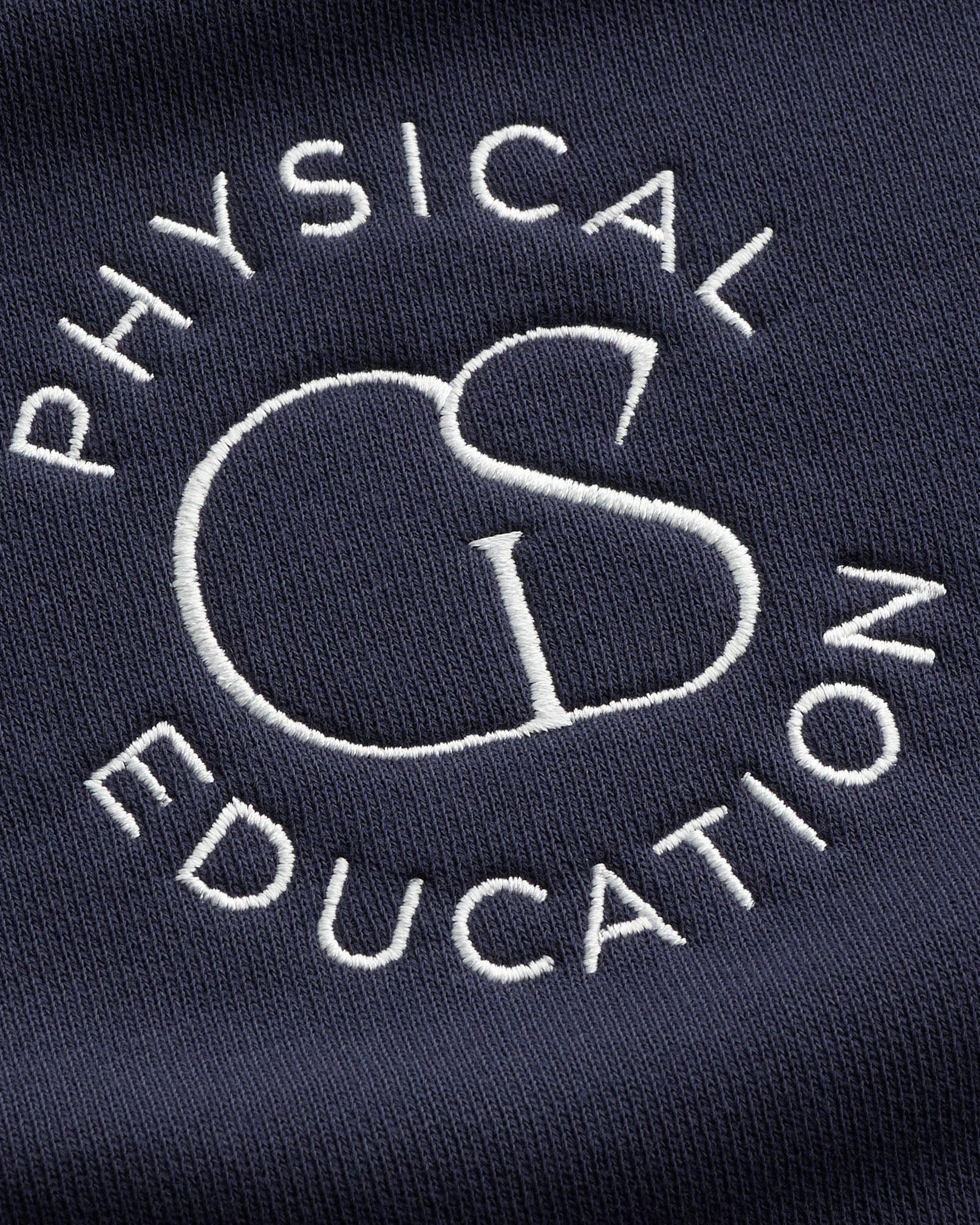Phys Ed Logo Sweatshirt in Heavy Blue - view 6