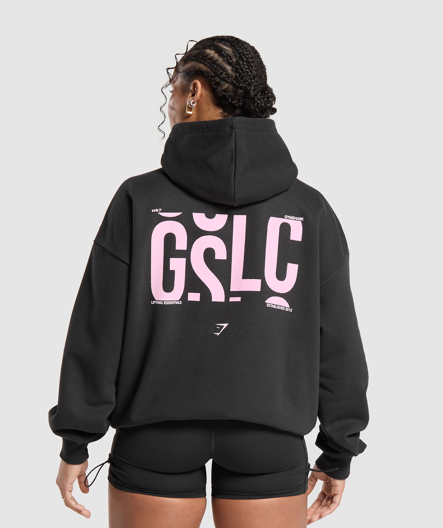 GSLC Hoodie GFX in Black