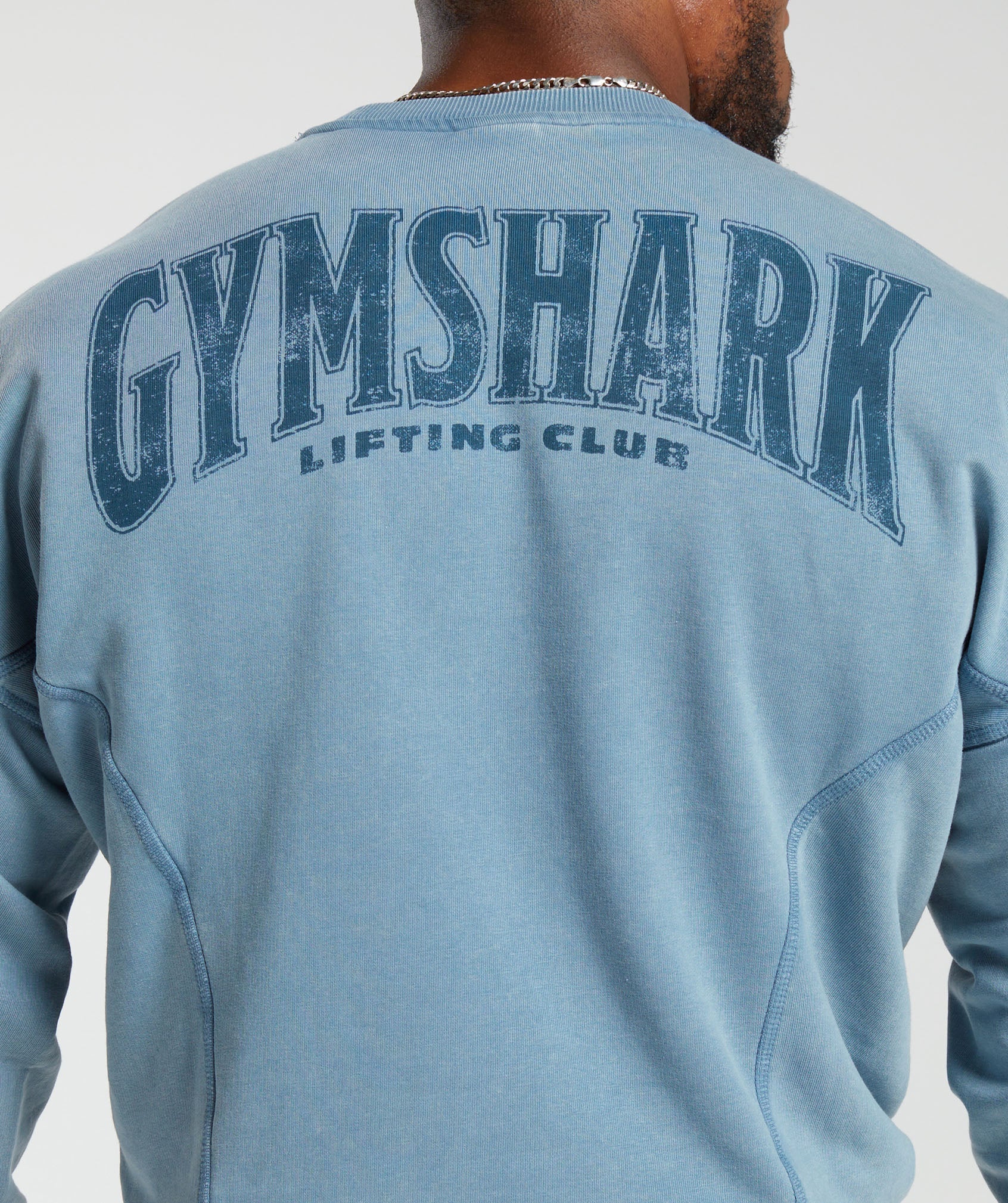 Gymshark Heritage Washed Crew - Onyx Grey