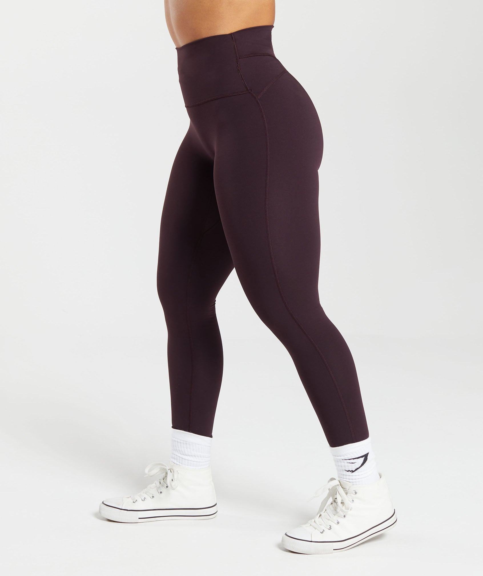 Legacy Regular Leggings in Plum Brown - view 3