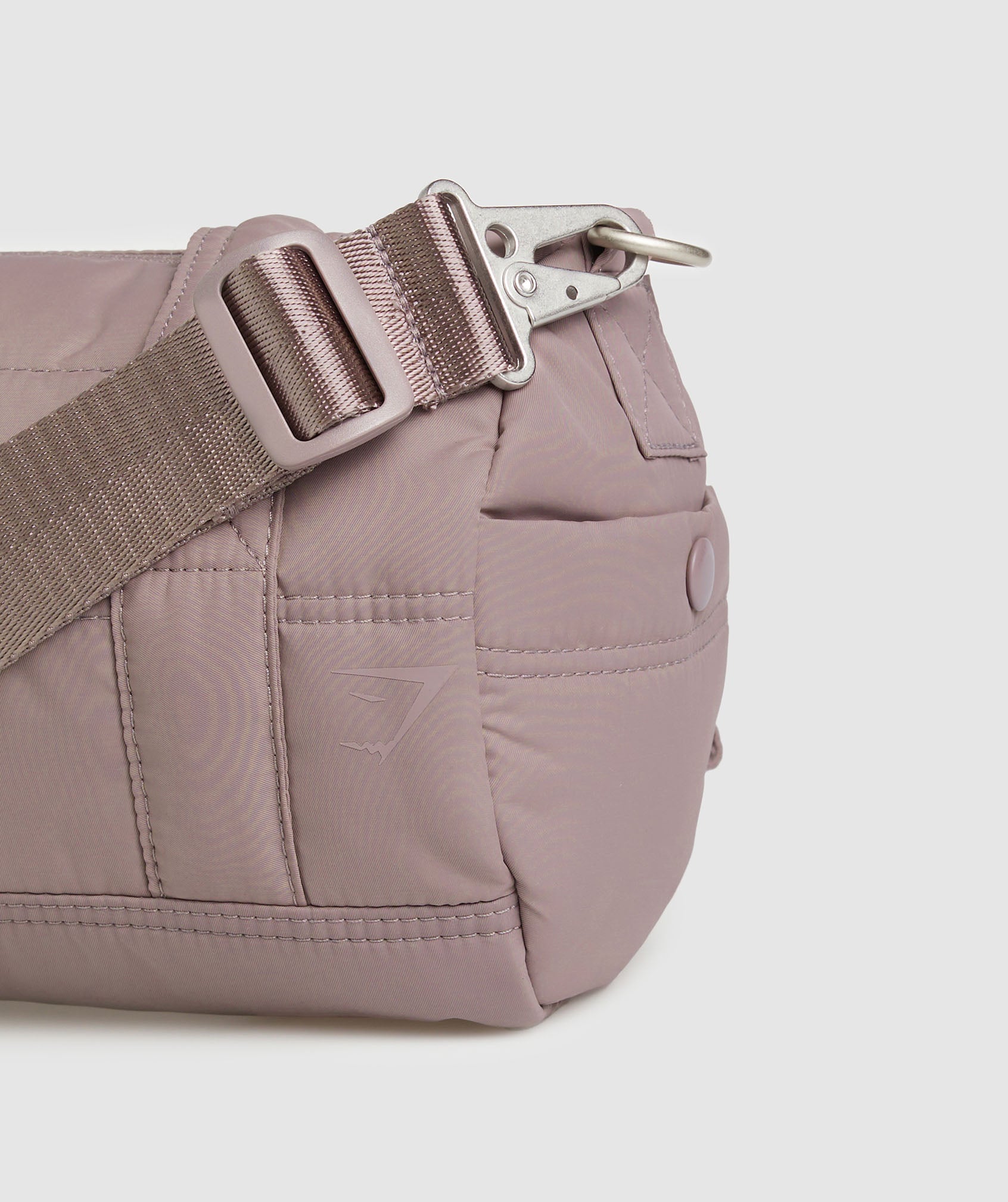 Premium Lifestyle Mini Barrel Bag in Washed Mauve - view 3