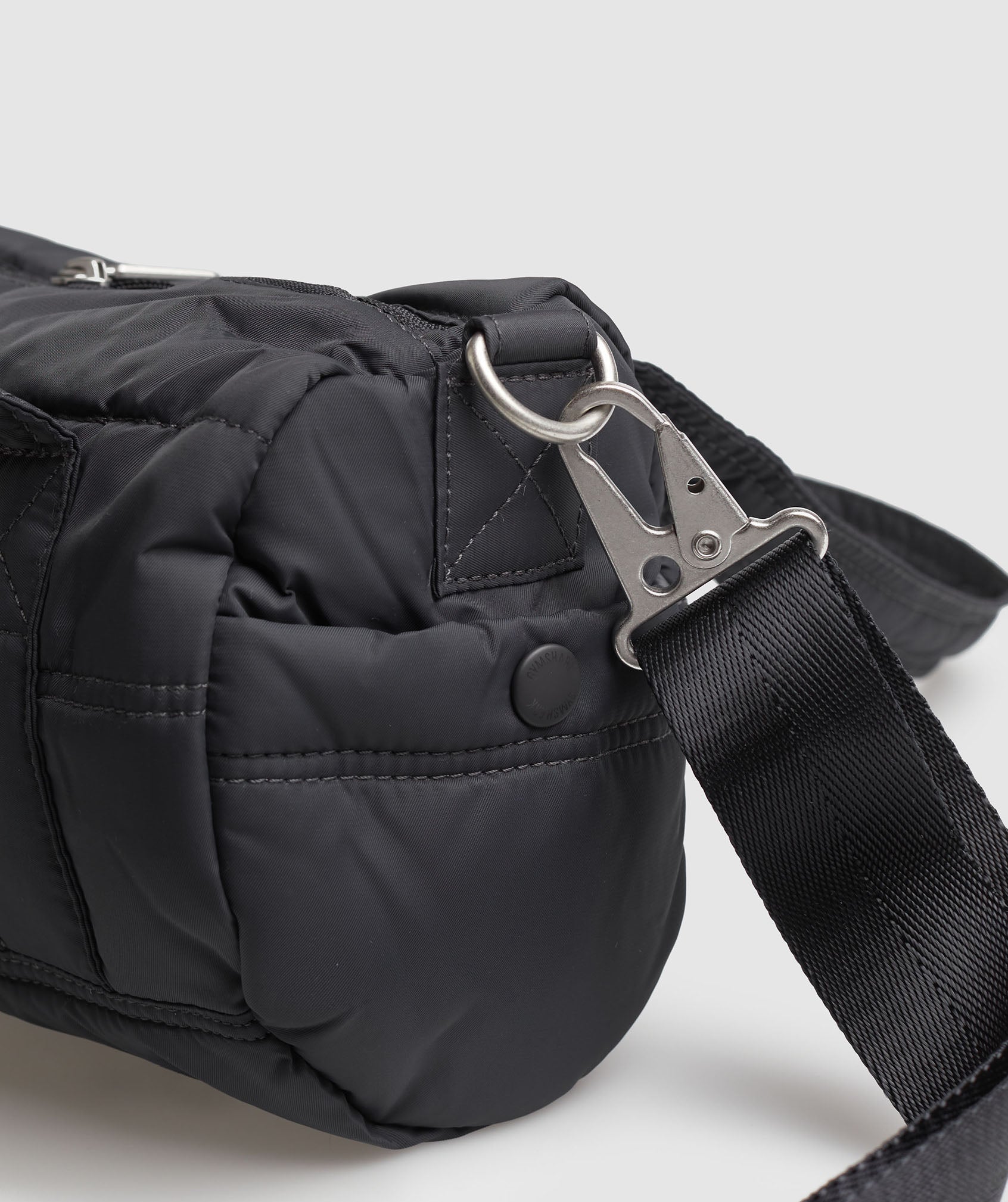 Gymshark Premium Lifestyle Mini Barrel Bag - Onyx Grey