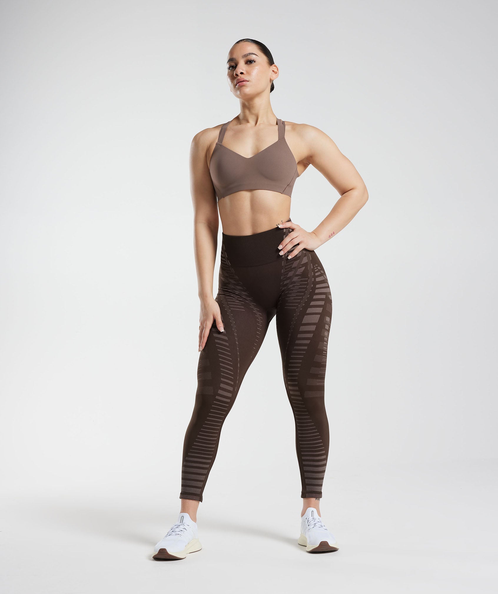 Apex Limit Leggings in Archive Brown/Truffle Brown - view 4